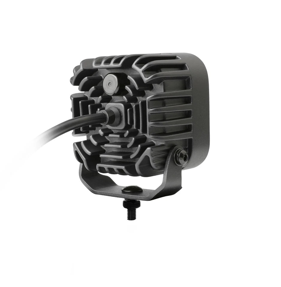 3D LED Amber Red DRL, Powerful work lamp 12v-24v CUBE