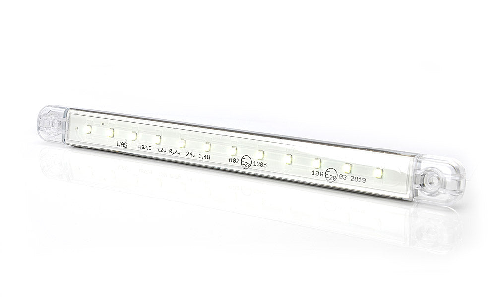 WAŚ LONG Marker 238. RED. AMBER. WHITE. W97.5