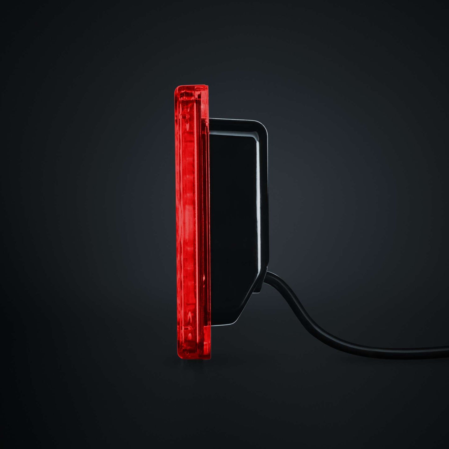 IZE LED FOG LIGHT REAR RED LENS SQUARE 24V | IP66 SKU: 800114