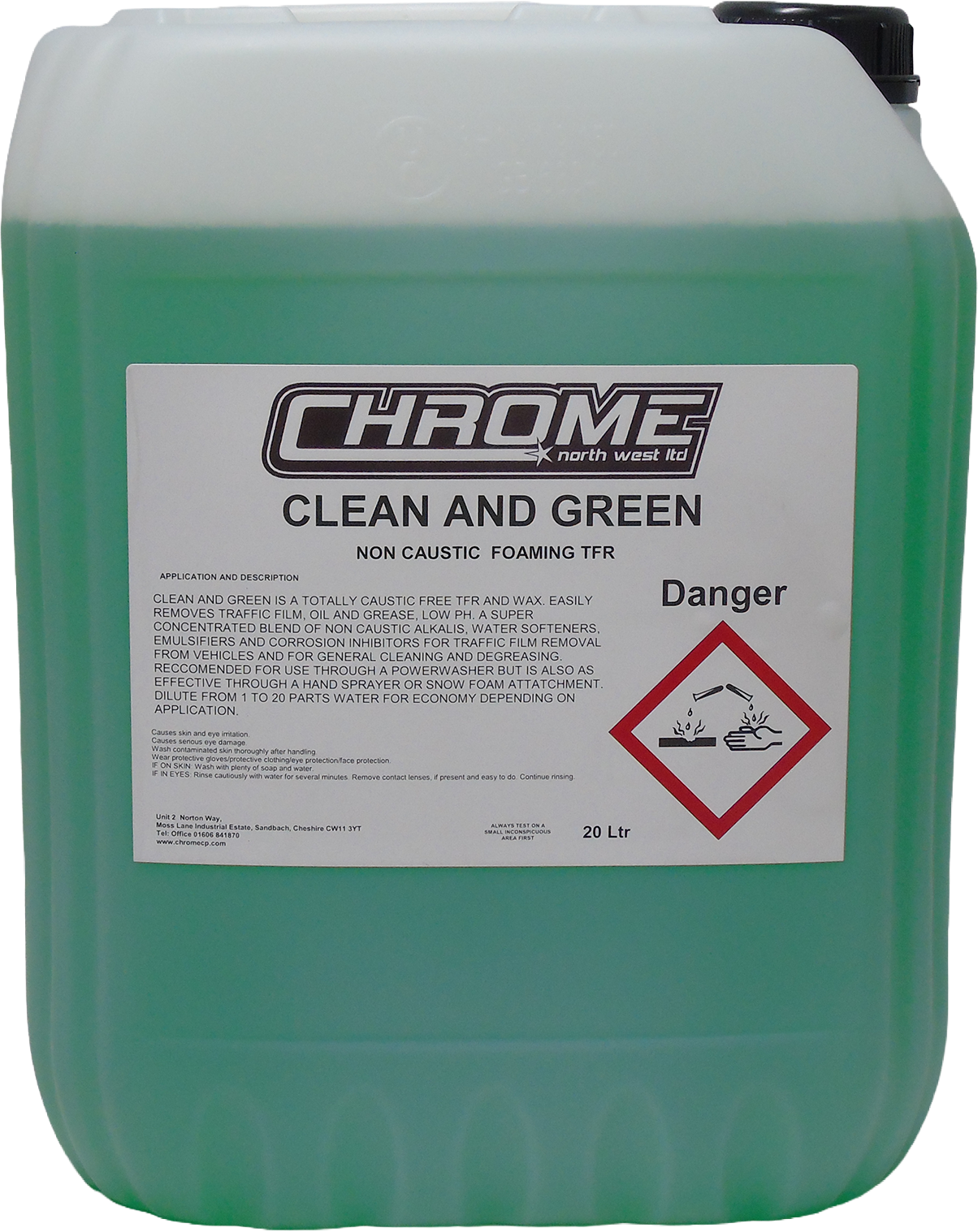 Chrome Clean & Green 20ltr