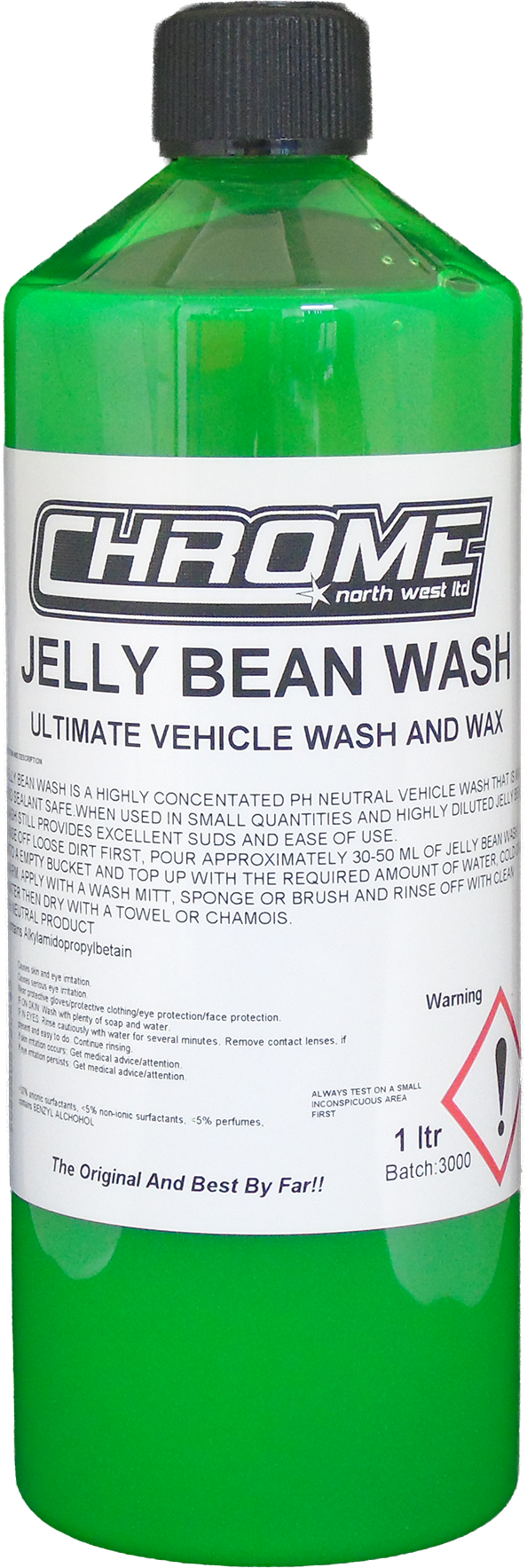Chrome Jell Bean Wash 1ltr