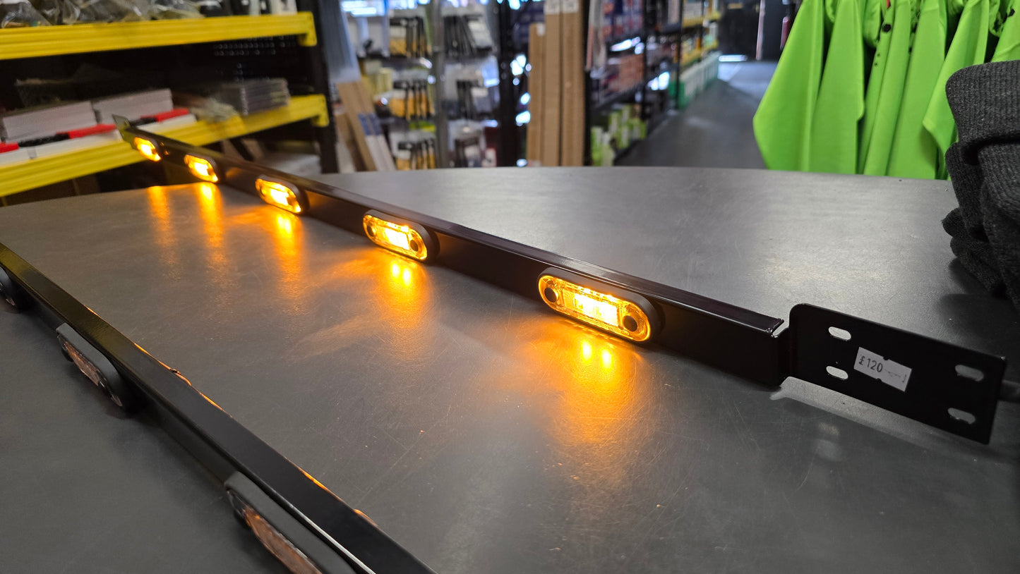 Scania Next Gen Lower Grill Strip 5 LED BLACK
