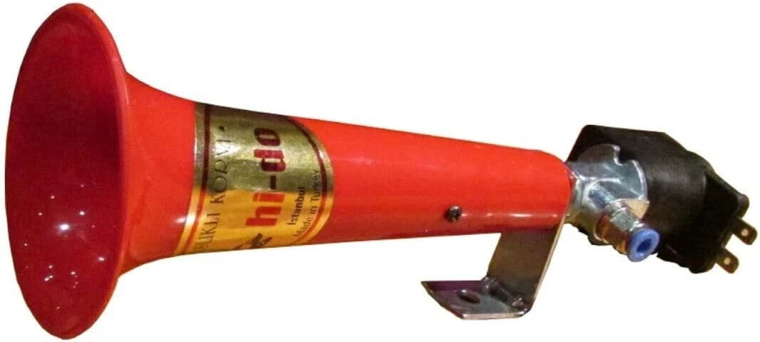 HI-DO 12v Original Turkish Wolf Whistle Air Blast Horn Universal Loud Truck CAB