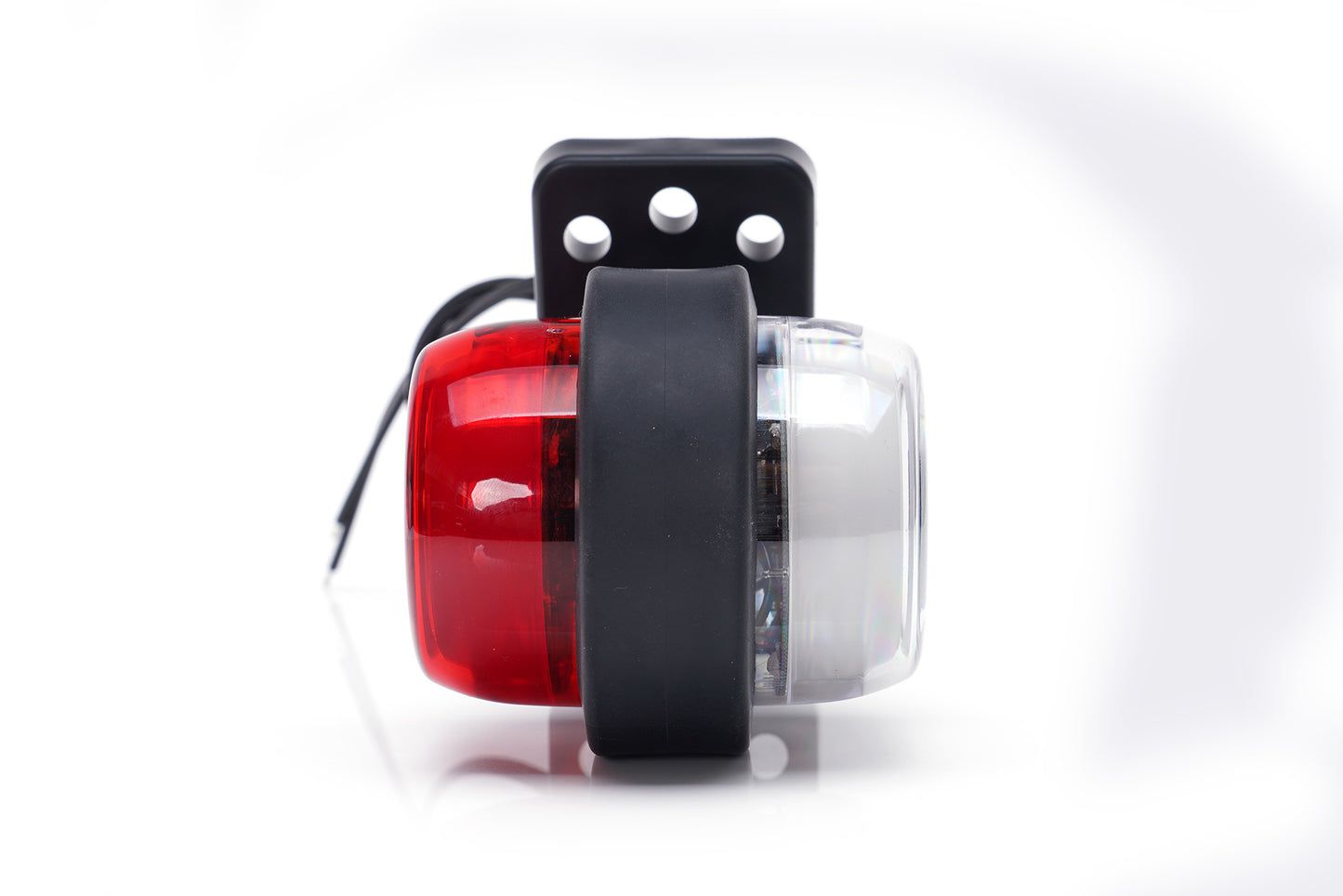 WAS Outline Marker Red/White ROTATING BASE 12v/24v W74.2.2045
