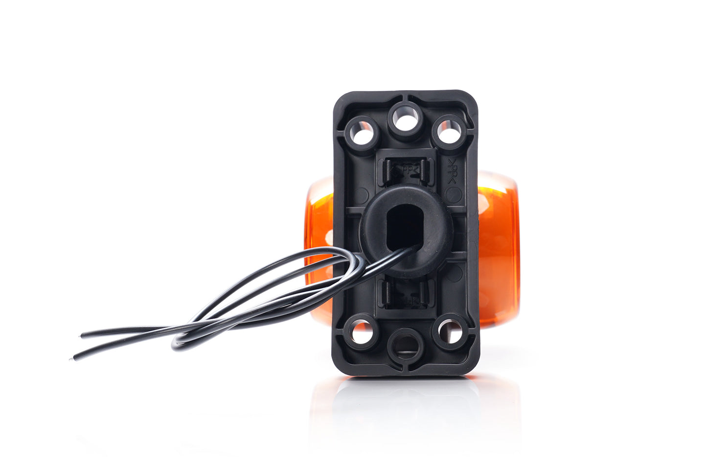 WAS Outline Marker ROTATING BASE Amber/Amber 12v/24v W74.2A2261 NO LOGO