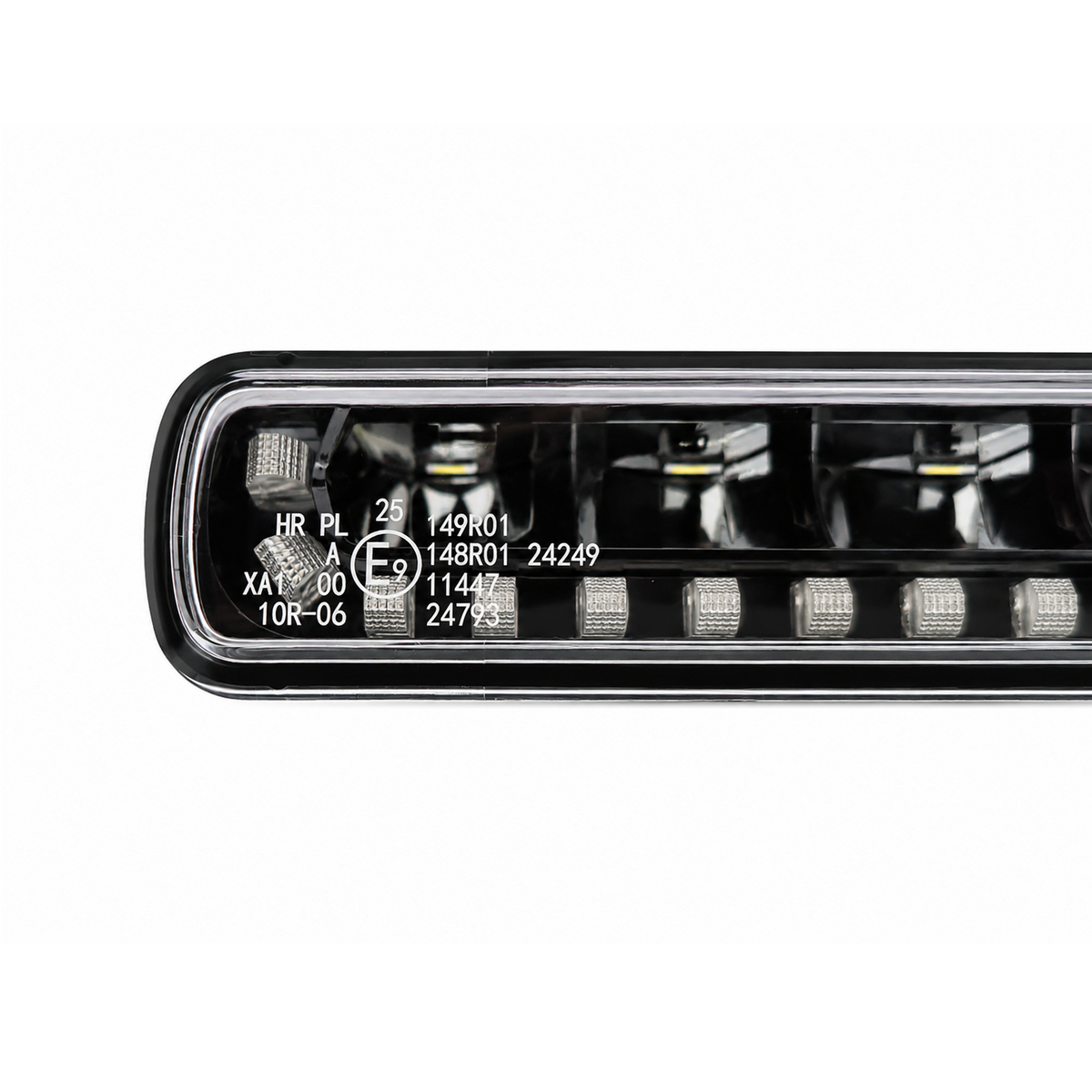 LED Bar Flexzon SHARK-LITE BOOST 47 cm, 125W, 11000 lm, white/orange DRL, emergency flash light with 4 modes