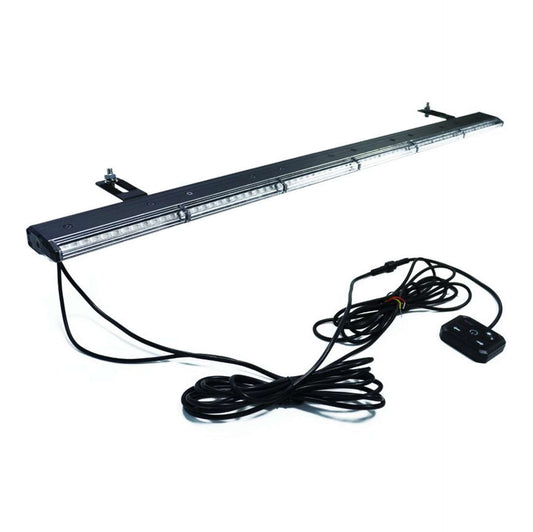 SWEDSTUFF ROOF BAR WARNING LIGHT BAR 10-32V | 4 Patterns | 3.5m Cable | 788mm