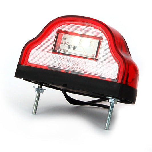 Number Plate LED Lamp with rear facing marker combined.