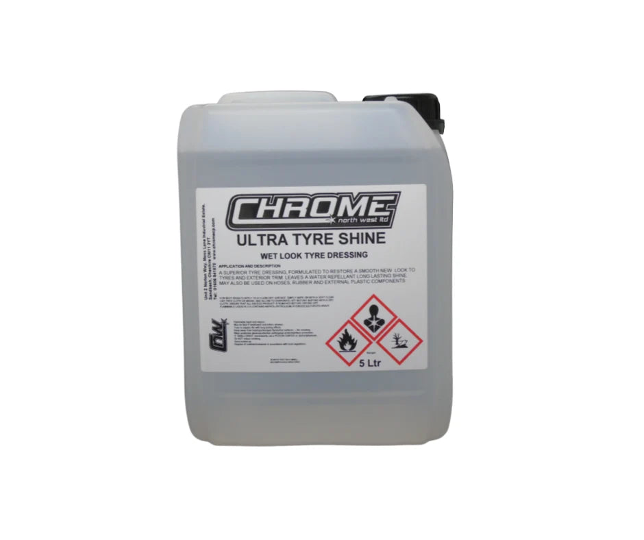 Chrome Ultra Tyre Shine 500ml & 5ltr