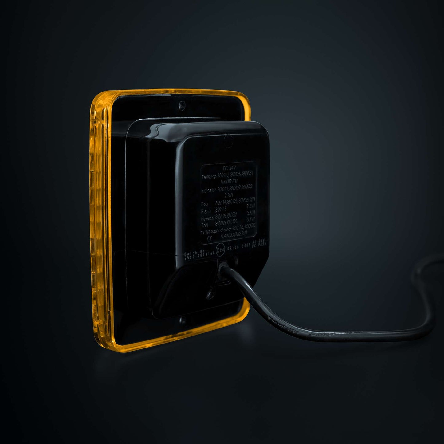 IZE LED INDICATOR LIGHT SQUARE 24V | IP66  SKU: 800111