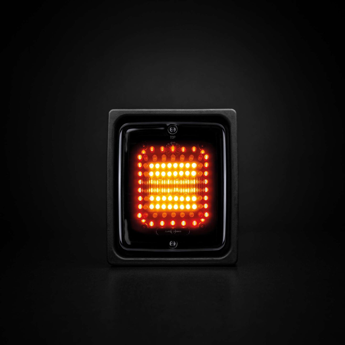 DARK KNIGHT IZE LED 3 FUNC. TAIL LIGHT SQUARE Tail/Indicator/Brake | 2.5M Cable  SKU: 800630