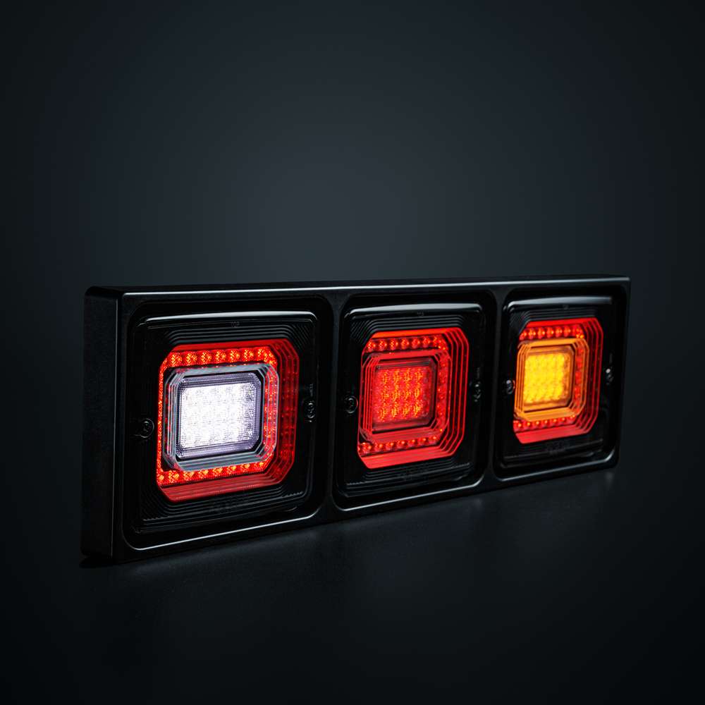 FOR9T ILLUSION 3 FUNC. TAIL LIGHT Horizontal / vertical approved  SKU: 800655