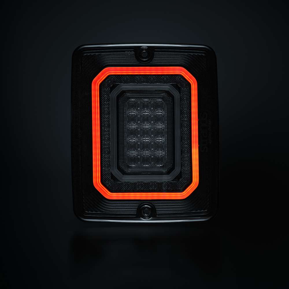 FOR9T ILLUSION 3 FUNC. TAIL LIGHT Horizontal / vertical approved  SKU: 800655