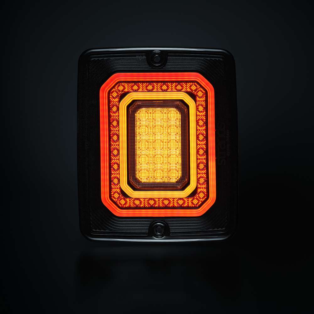 FOR9T ILLUSION 3 FUNC. TAIL LIGHT Horizontal / vertical approved  SKU: 800655