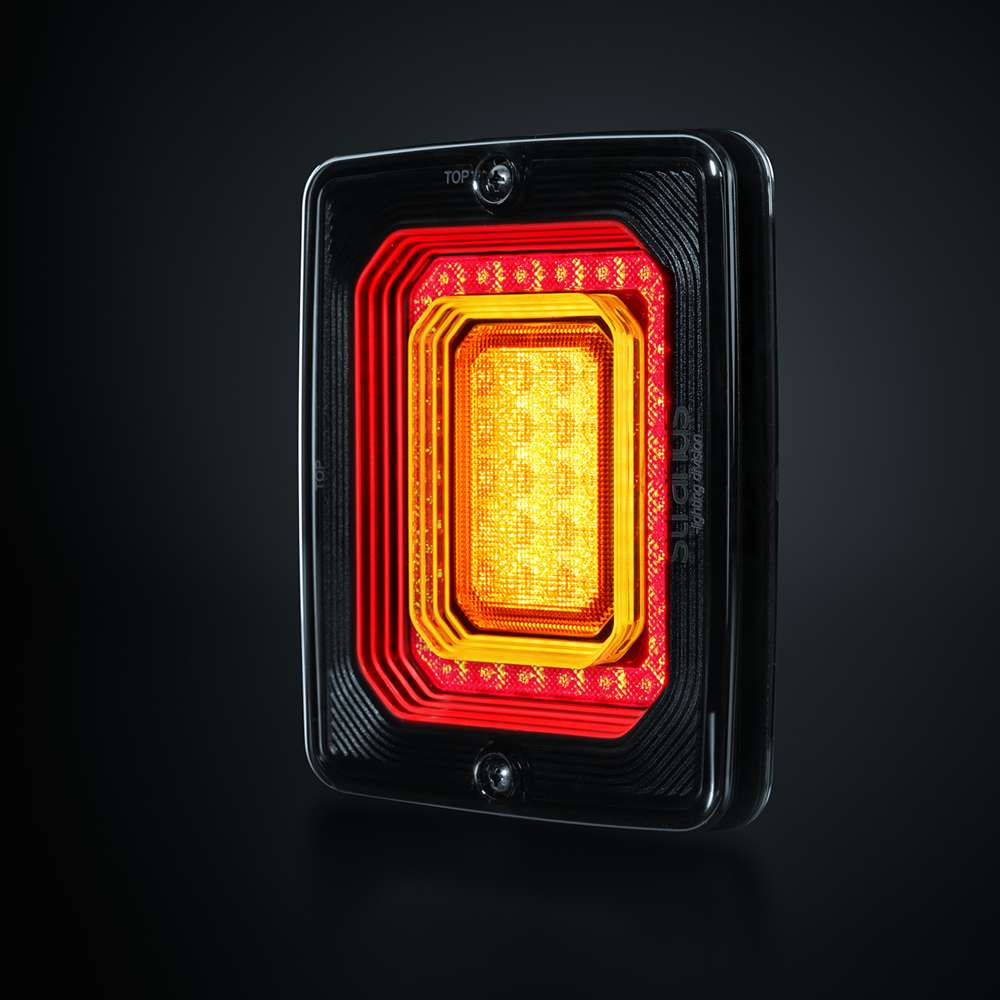 FOR9T ILLUSION 3 FUNC. TAIL LIGHT Horizontal / vertical approved  SKU: 800655