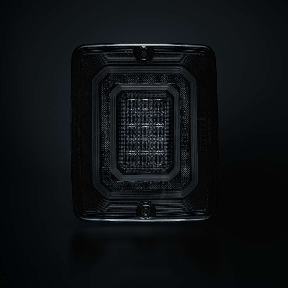 FOR9T ILLUSION 3 FUNC. TAIL LIGHT Horizontal / vertical approved  SKU: 800655
