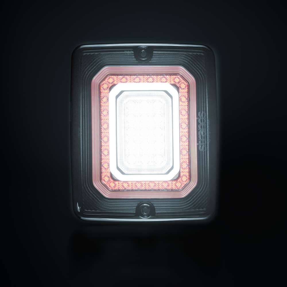 FOR9T ILLUSION REVERSE/FOG LIGHT Horizontal/vertical approv. | 2,5m Cable  SKU: 800658