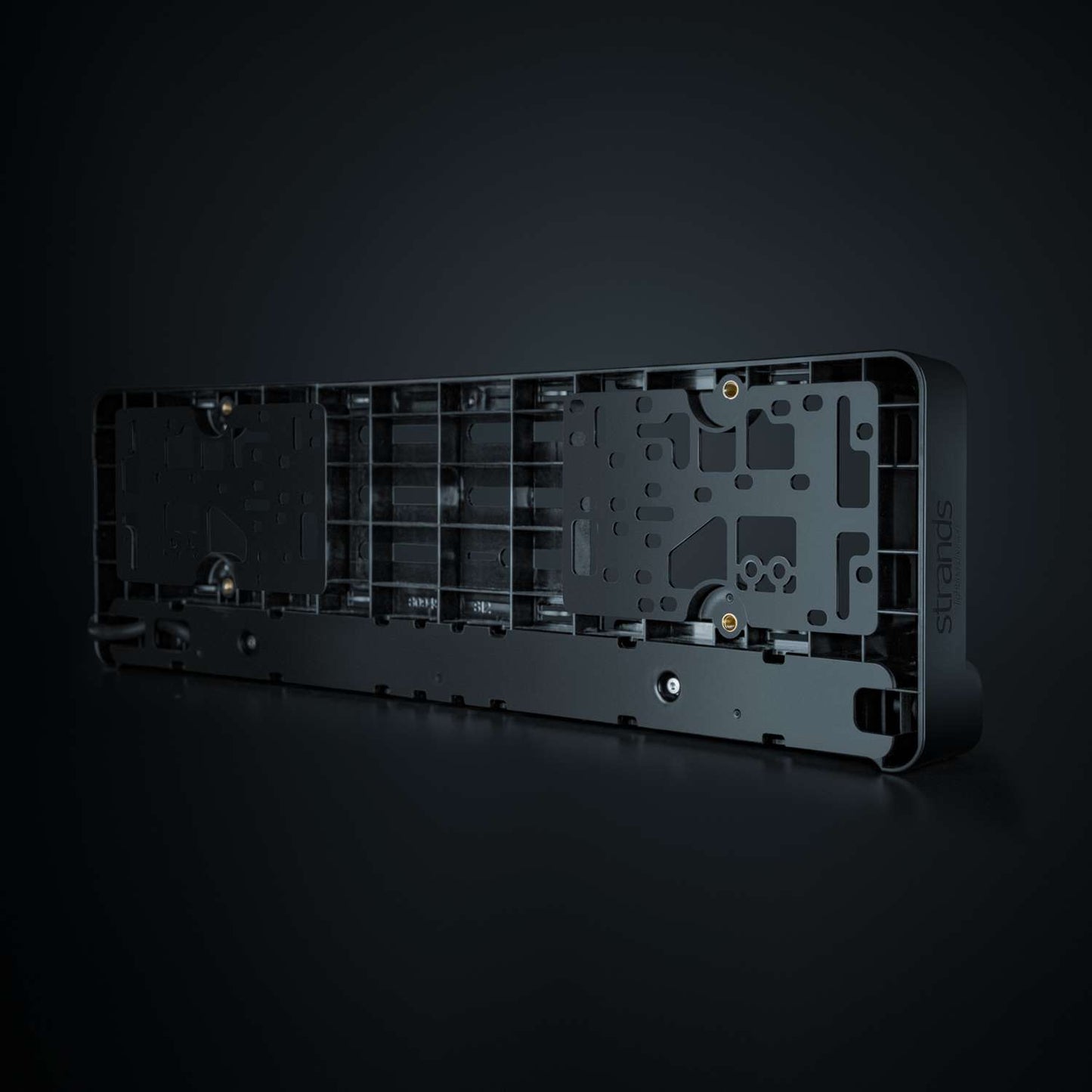 STRANDS. NUUK D-LINE LED BAR WITH DRL AND NUMBER PLATE HOLDER