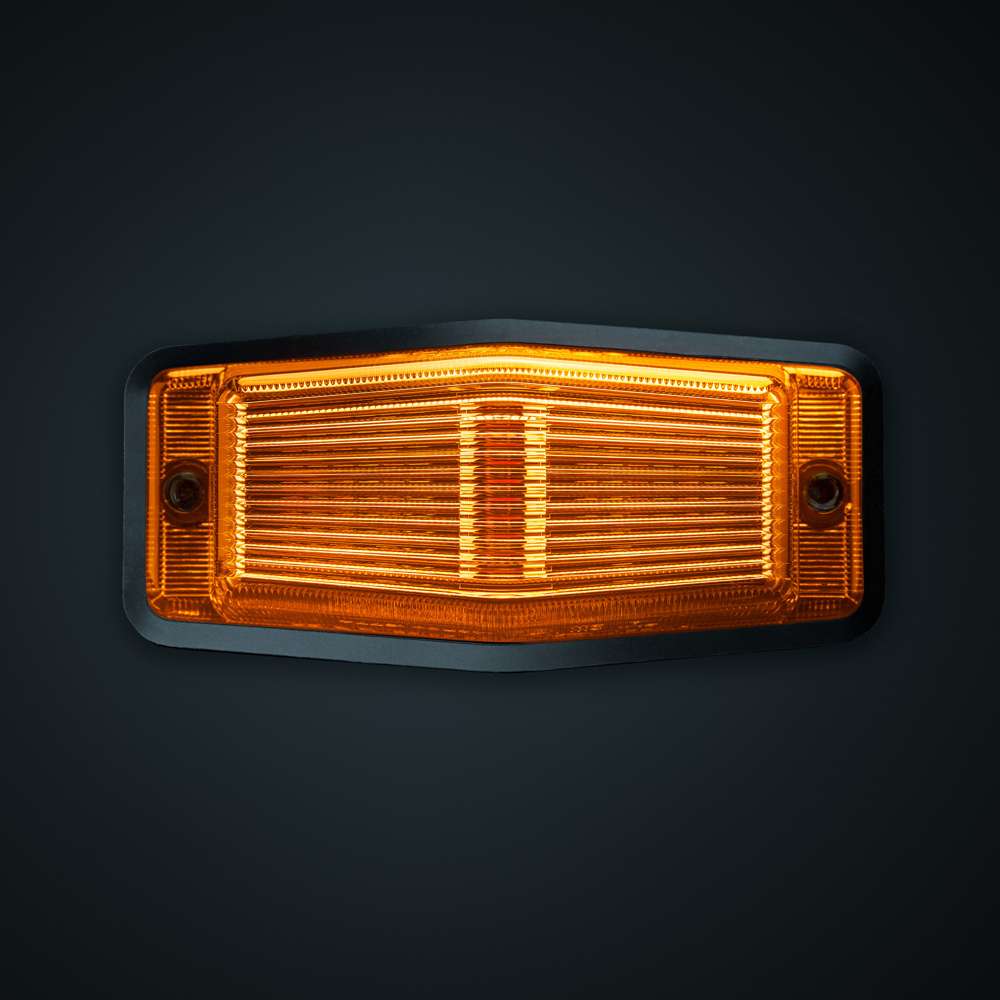STRANDS IZE LED AMBER DOUBLE BURNER