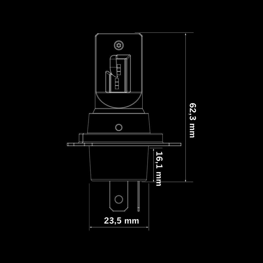 Strands BIG Energy LED Bulb Kit H4