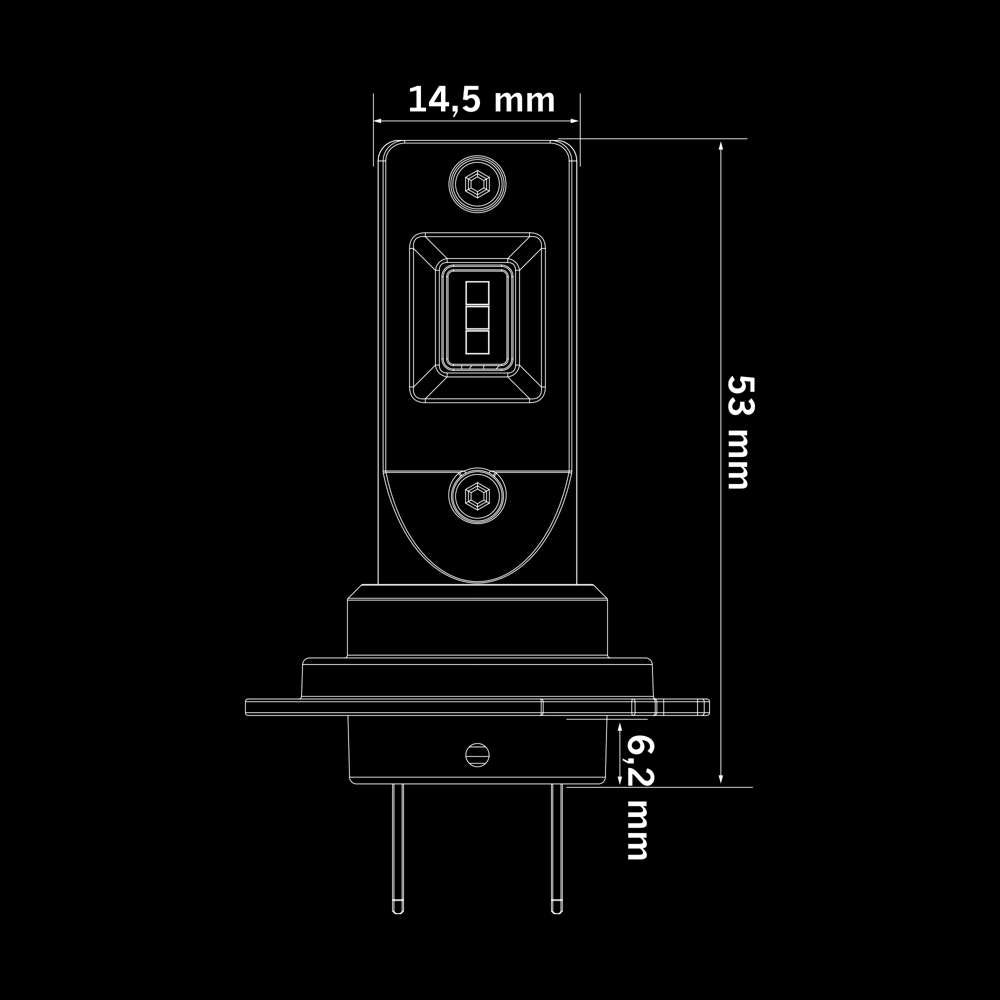 Strands BIG Energy LED Bulb Kit H7