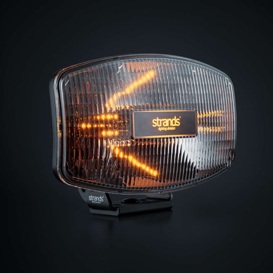 IZE LED OG DRIVING LIGHT OVAL Warm White / Amber pos. | 2.5m Cable