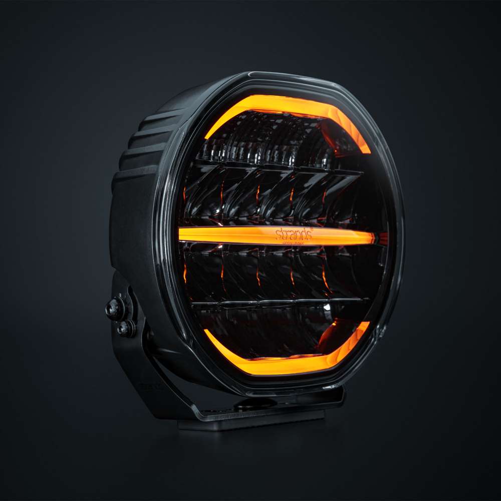 NUUK D-LINE DRIVING LIGHT 9" White / Amber Pos. | 2.5m Cable | Xperience Mode  SKU: 901021