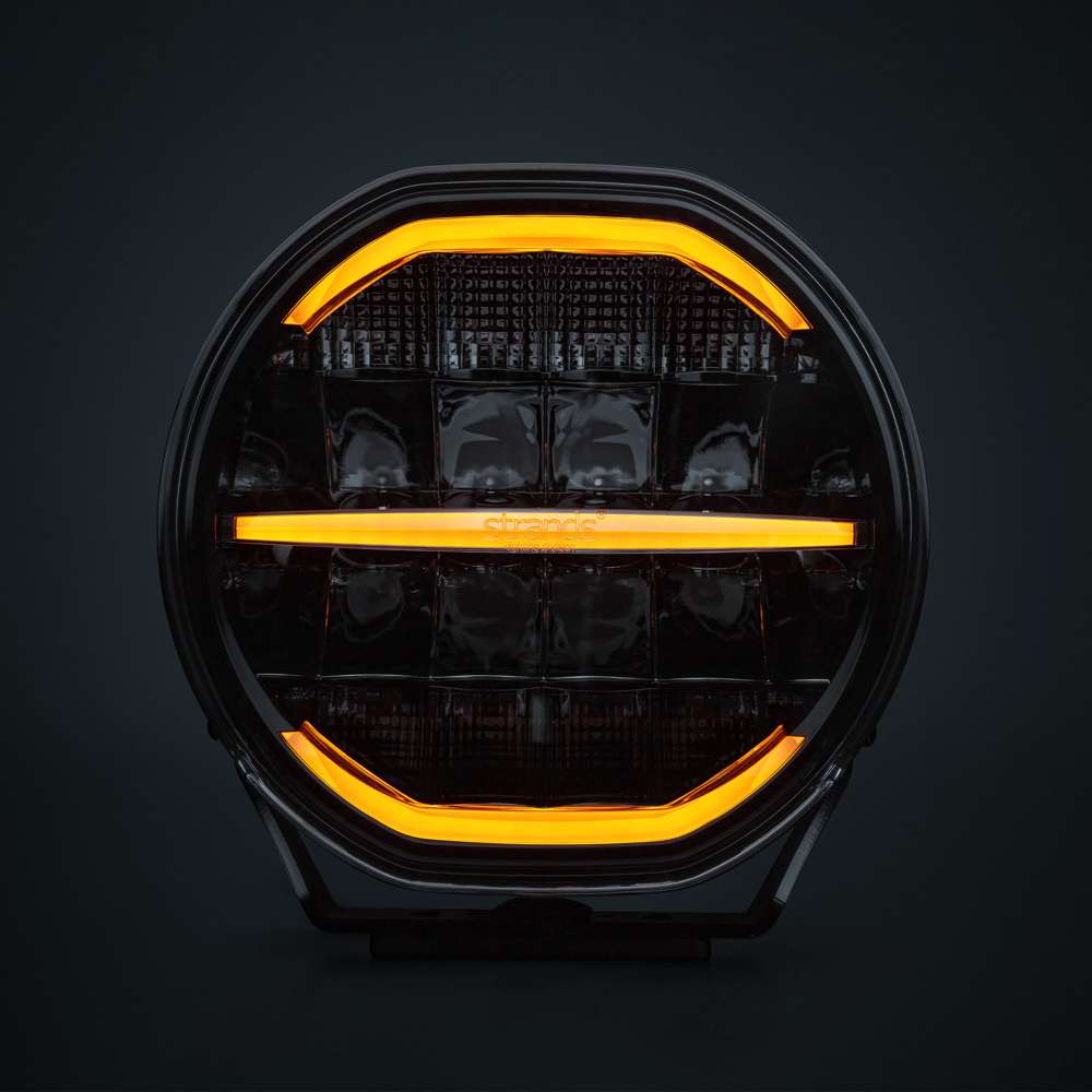 NUUK D-LINE DRIVING LIGHT 9" White / Amber Pos. | 2.5m Cable | Xperience Mode  SKU: 901021