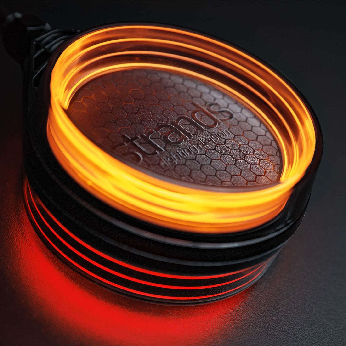 FOR9T SPANISH LIGHT 3 FUNC. Red/amber/white | Dark lens  SKU: 903006