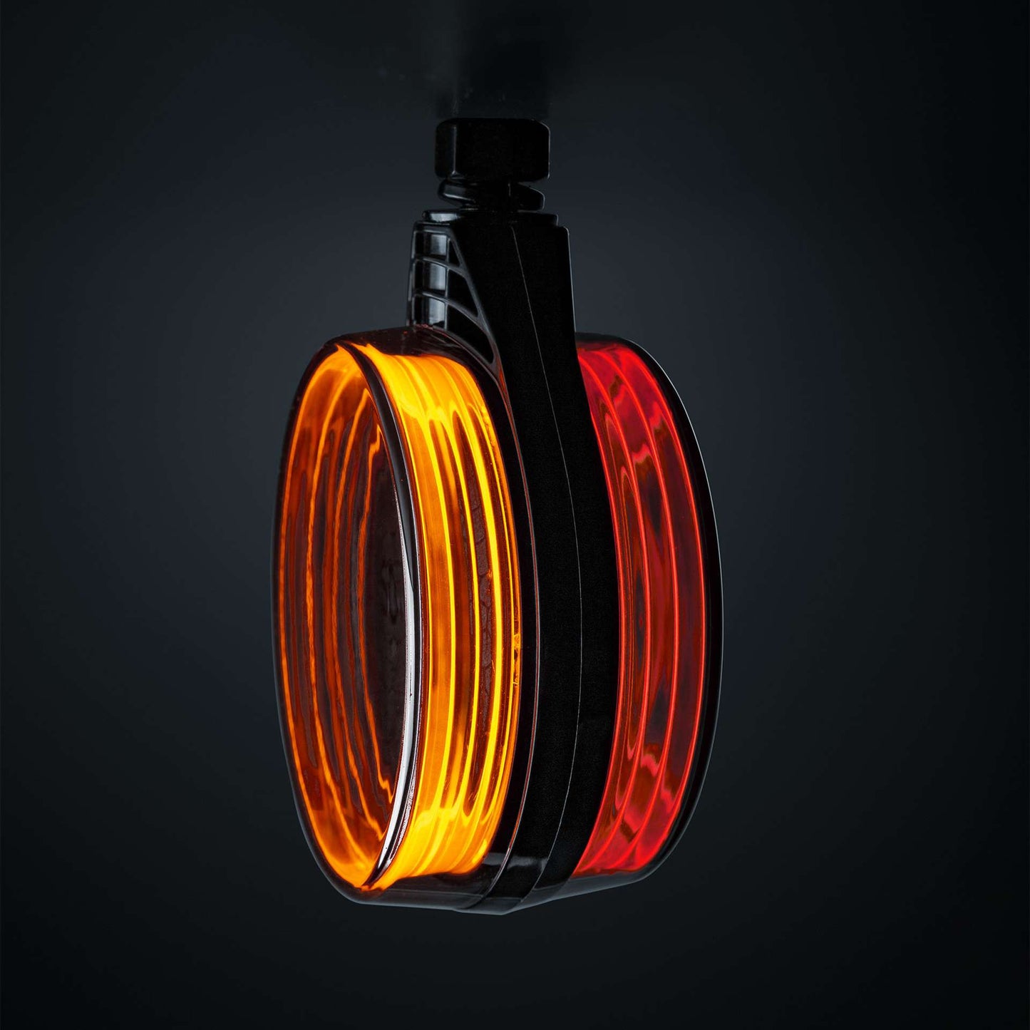 FOR9T SPANISH LIGHT 3 FUNC. Red/amber/white | Dark lens  SKU: 903006