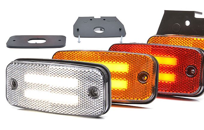 WAS Marker Lamp Double Neon 12v 24v W158