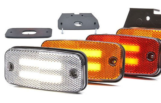 WAS Marker Lamp Double Neon 12v 24v W158