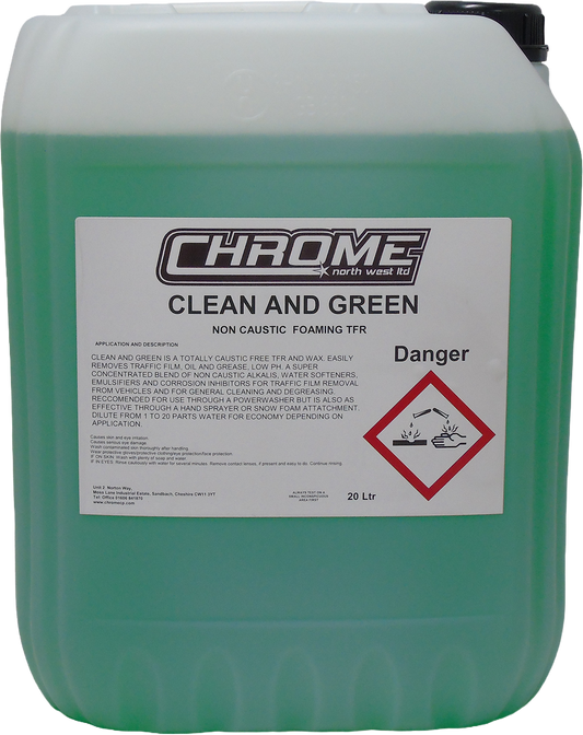 Chrome Clean & Green 20ltr