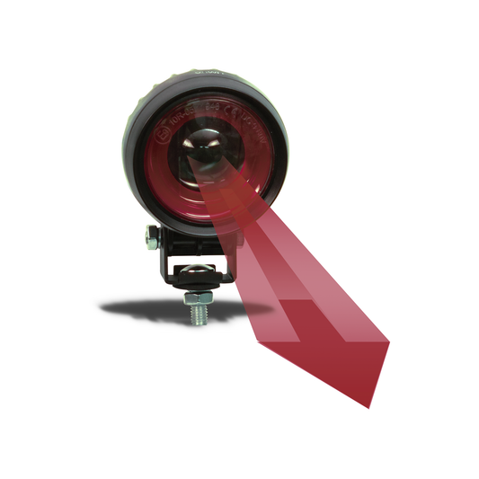 Fork Lift Zonal Light Red Arrow