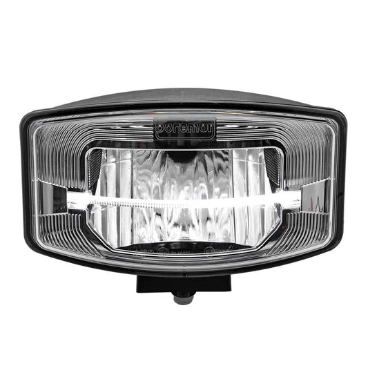 FULL LED DRIVING LAMP WITH LIGHT-BAR – (BRILLIANT SILVER) – PART NO.:1001-1685