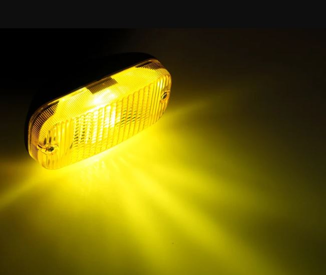 Halogen Talmu front daytime running lights DRL yellow glass