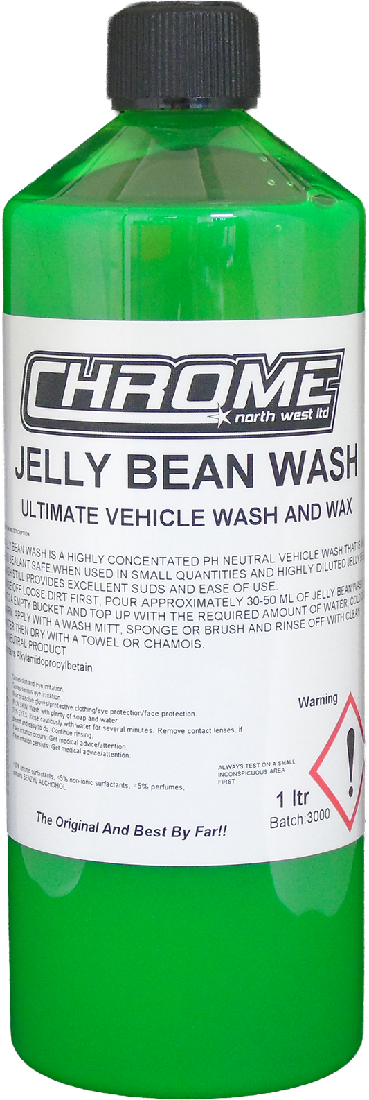 Chrome Jell Bean Wash 1ltr