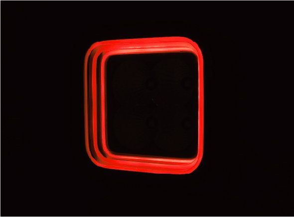 Cube Work Lamp with Futuristic ‘Tunnel Effect’- Part No.: 1001-1510