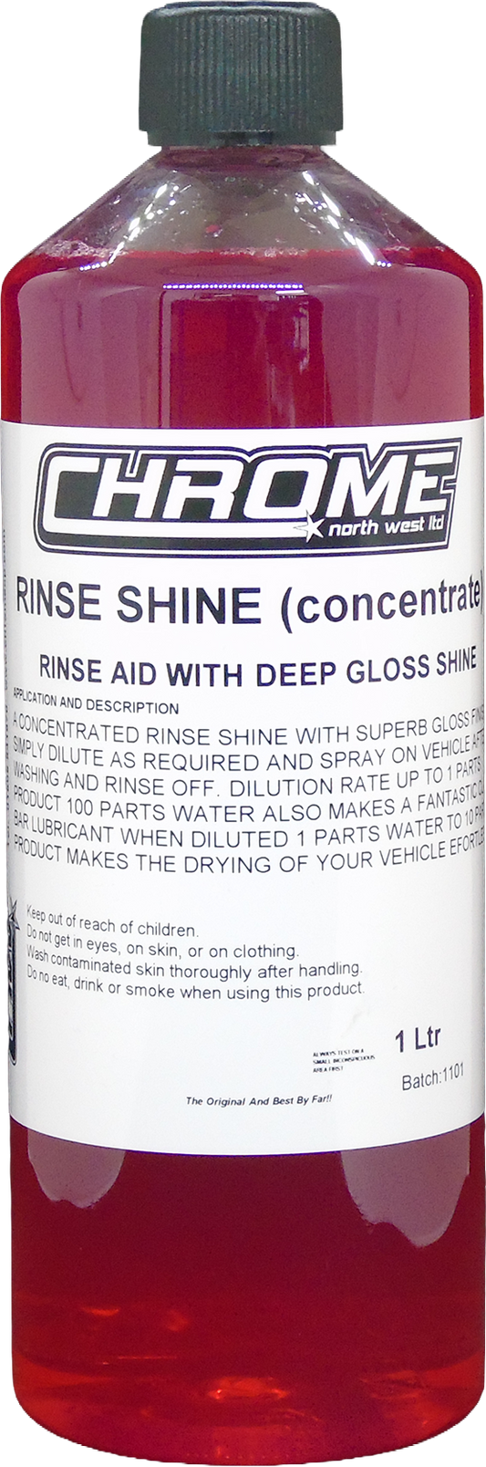 Chrome Rinse Shine 1ltr