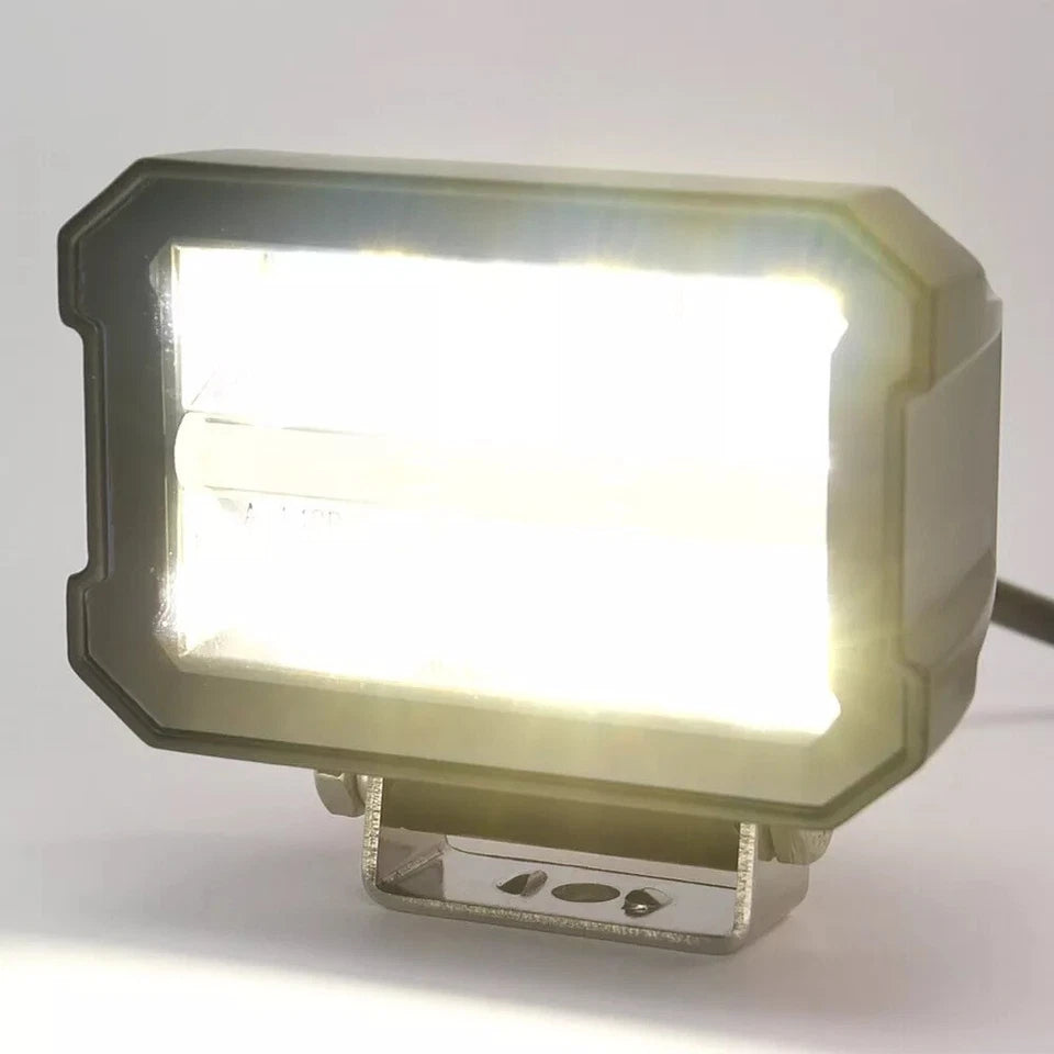 WORK/FLOOD LIGHT. RED/AMBER DRL
