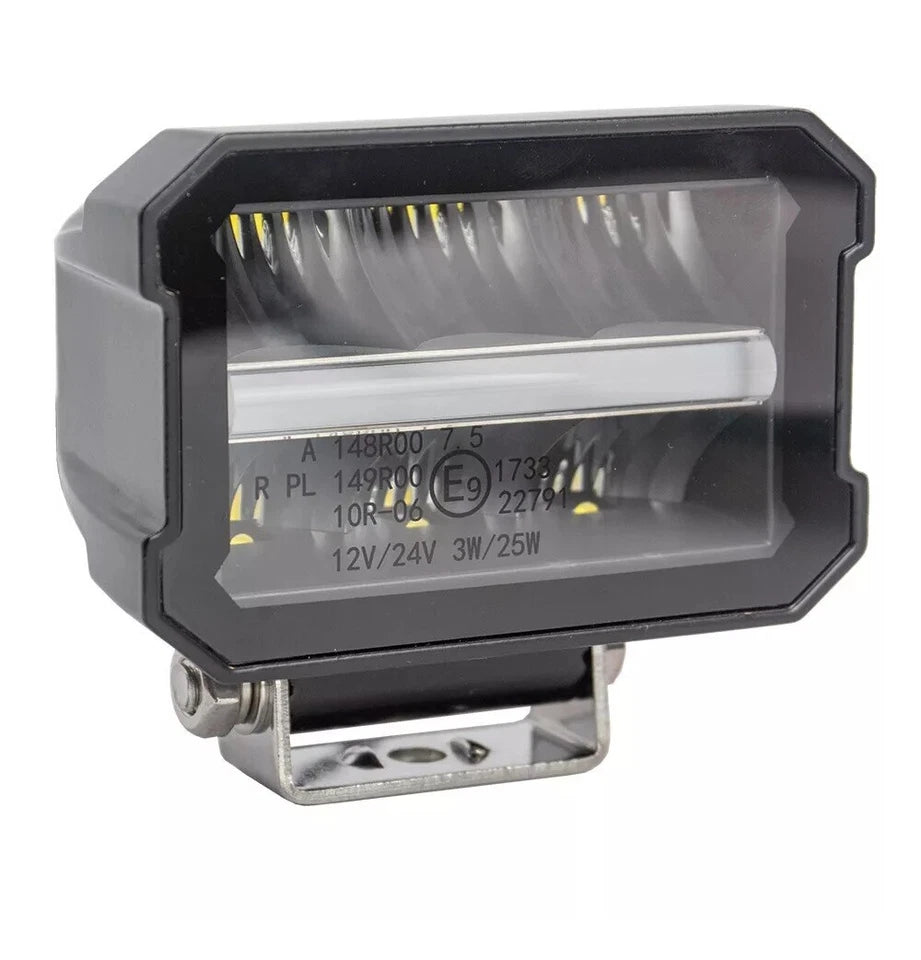 WORK/FLOOD LIGHT. RED/AMBER DRL