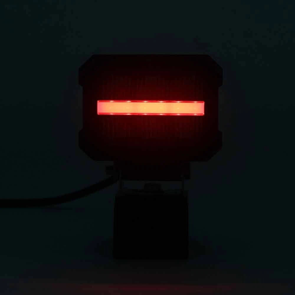 WORK/FLOOD LIGHT. RED/AMBER DRL