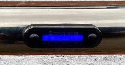 Smoked Flush Fit Marker Lamp with Light Guide Technology – Part No.: 1001-6000-B – 0.5m Cable