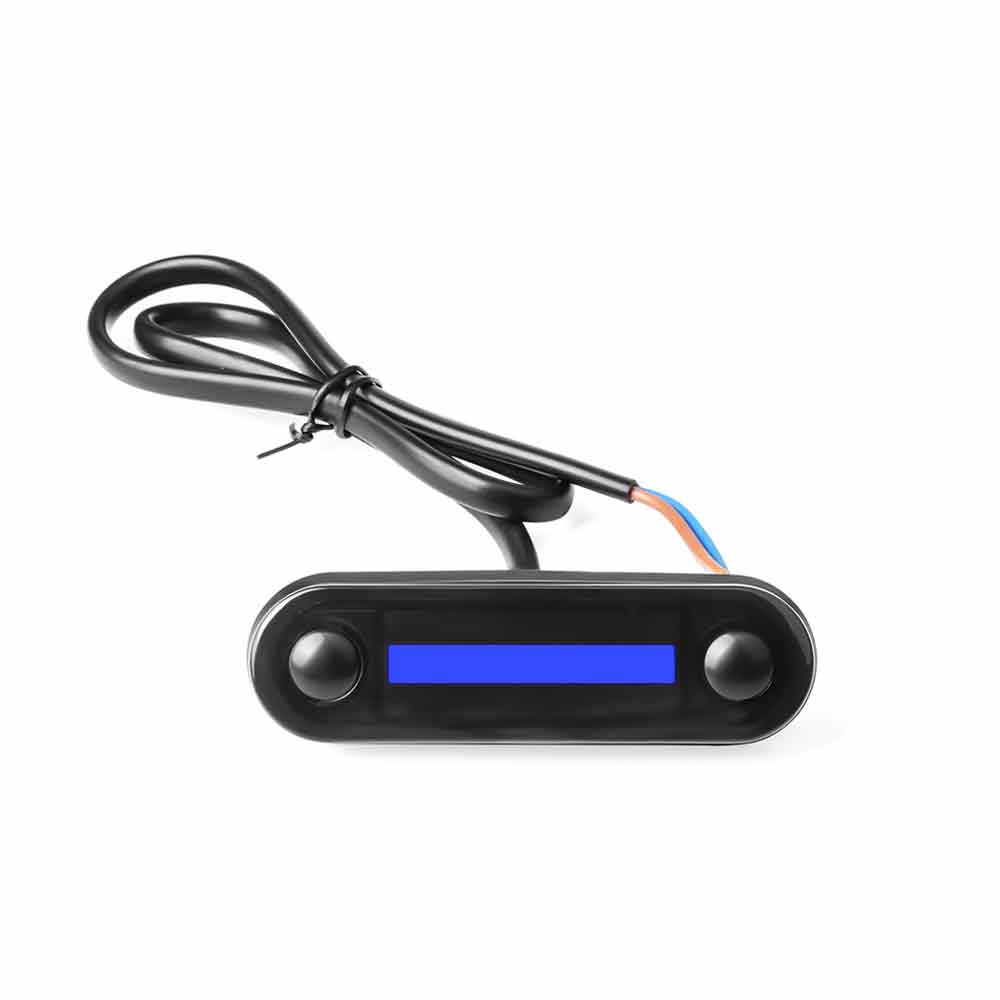 Smoked Flush Fit Marker Lamp with Light Guide Technology – Part No.: 1001-6000-B – 0.5m Cable