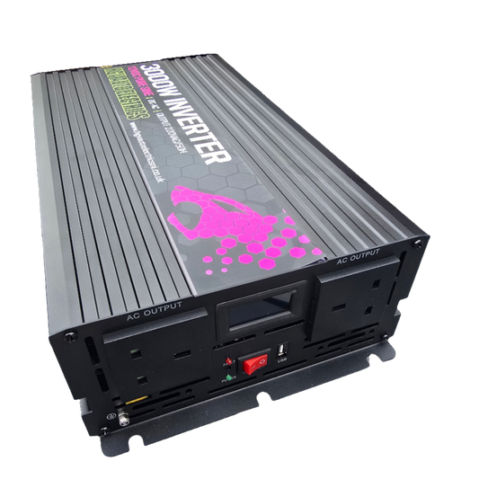 HGV Auto 12v Pure Sine Inverter. 1Kw, 2Kw, 3Kw Options