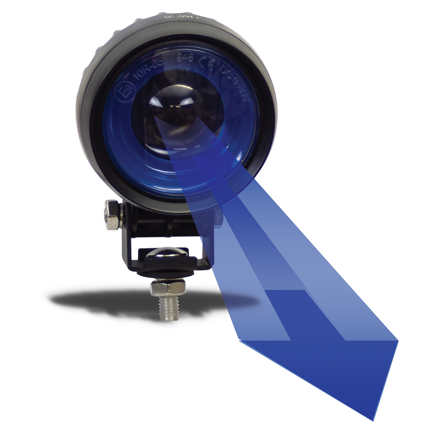 Fork Lift Zonal Light Blue Arrow