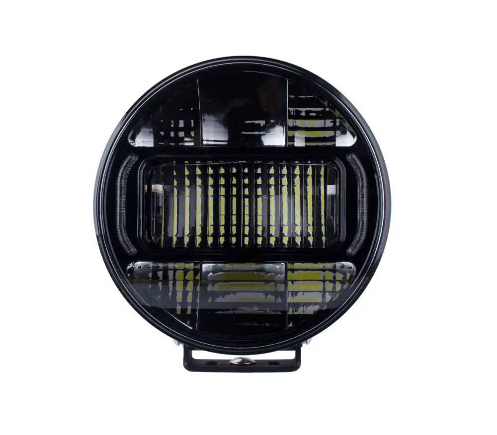 HGV Auto. COMMET. Driving Lamp. Appears Black. White Amber DRL. 14,000 Lumen Driving Light