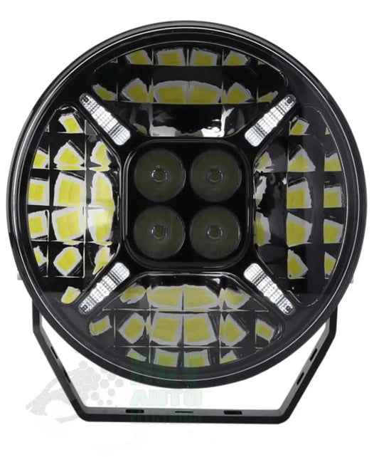 HGV Auto. CROSS HAIR SEVEN. 7’’ Round Full LED Spot Lamp Amber/White DRL 6,000lumen Driving Light