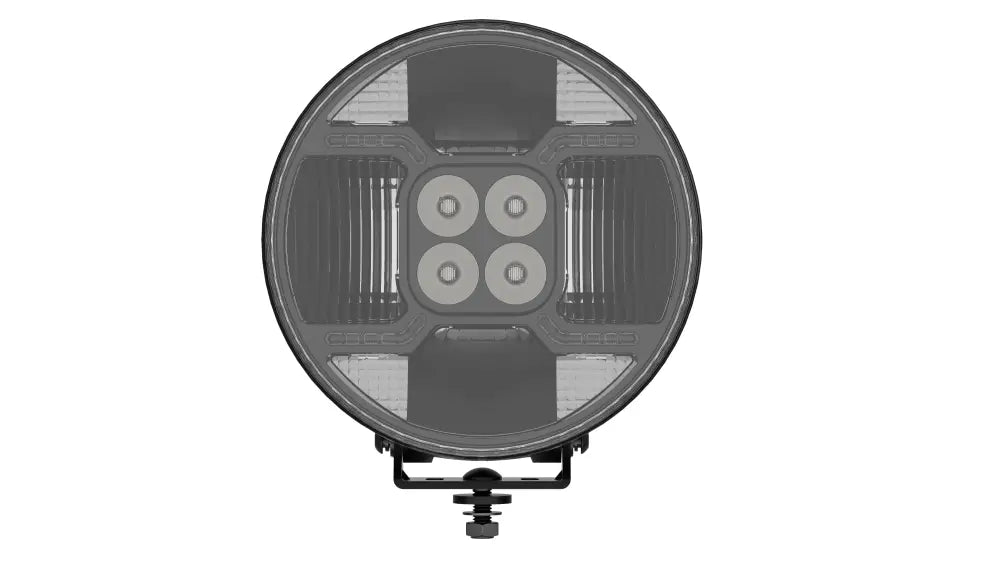 HGV Auto. CROSSFIRE. 9’’ Round LED Driving Lamp. 14500 Lumens. DYNAMIC POWER UP FUNCTION Driving Light