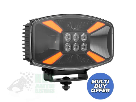 HGV Auto. FAZER. Driving Lamp. Dynamic Start up DRL. Built in Strobe. Driving Light